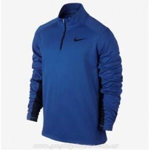 Men’s Blue Nike Therma Fit Quarter Zip Size S